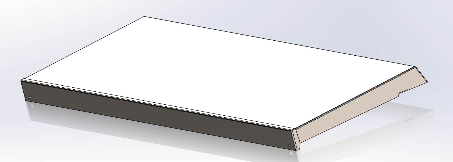 DKC-RAMBLOCK - RMBRITT0591 TETTO PROTEZIONE CASSA 500X250 AISI 30