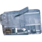 EXCEL - EXL23-0002 Comm Grade RJ11 Plug Flat Stranded TP Be