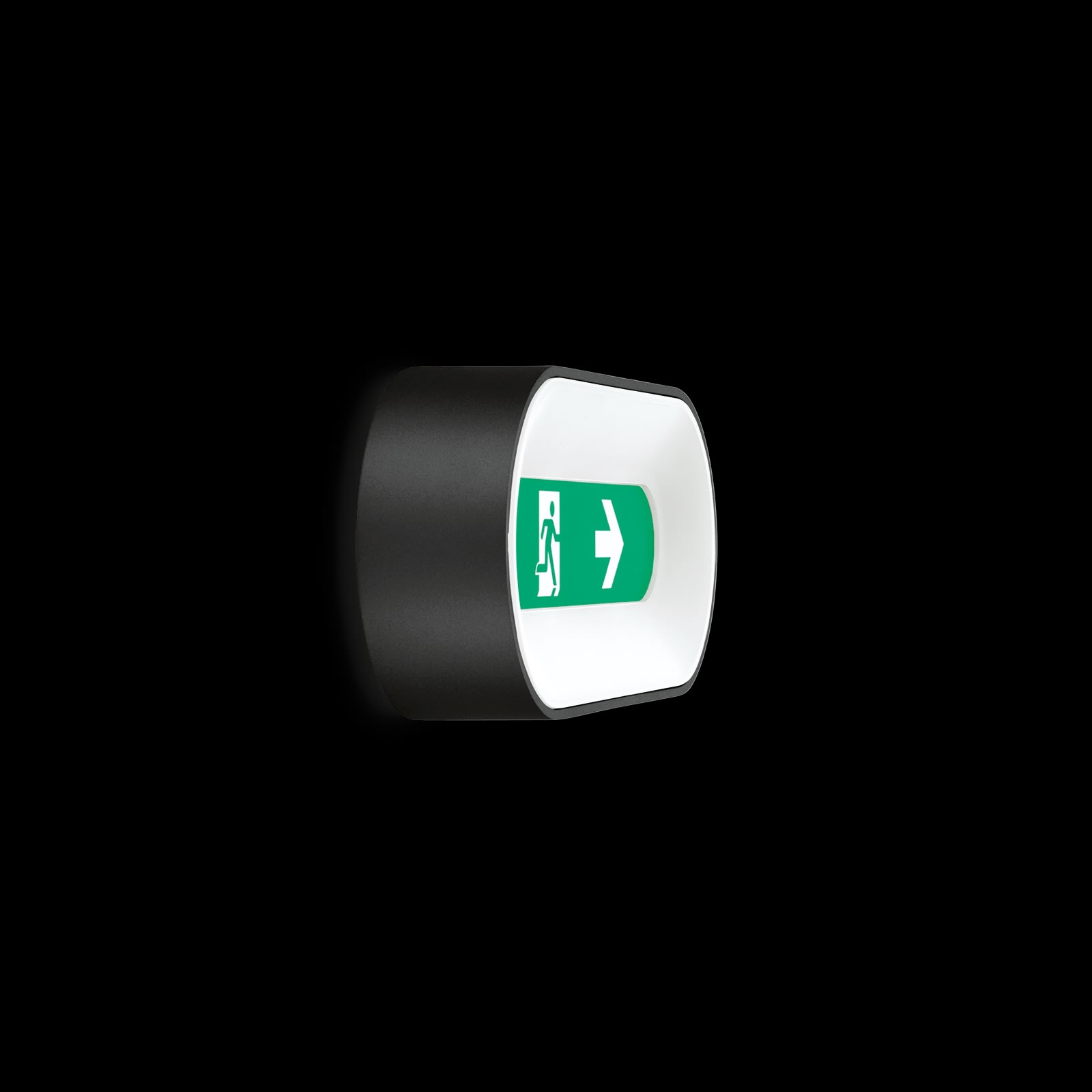 LOMBARDO - LOMLL124069N ROSS 280 EMERGENZA LED 4K 9W NERO EM.