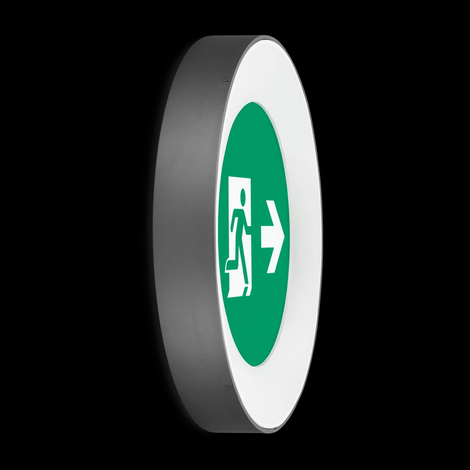 LOMBARDO - LOMLL124077N ROSS 330 EMERGENZA LED 4K 25W CORTEN EM