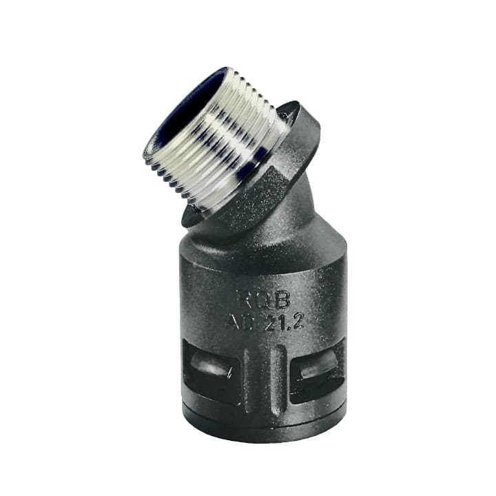 COSMEC - CSM5028-1725NM RAC.45 M25 AD21,2 NERO IP68 I.MET.