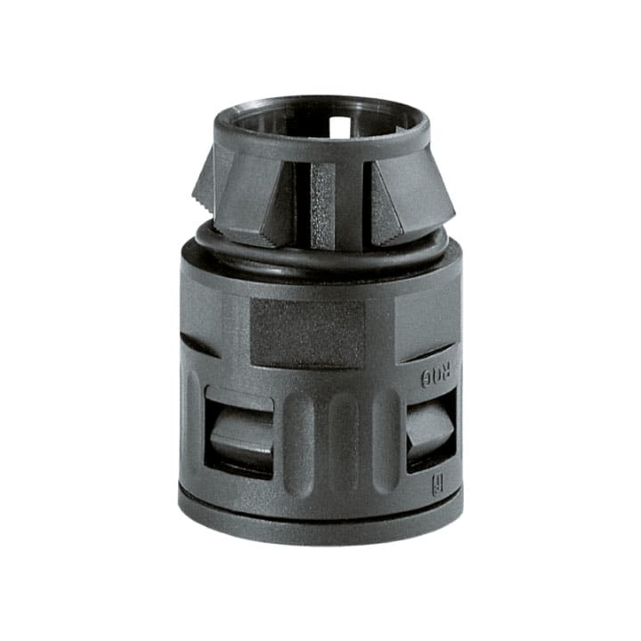 COSMEC - CSM5052-10N RAC.PASSAPAR. AD13 NERO IP66 (FORO14,9)