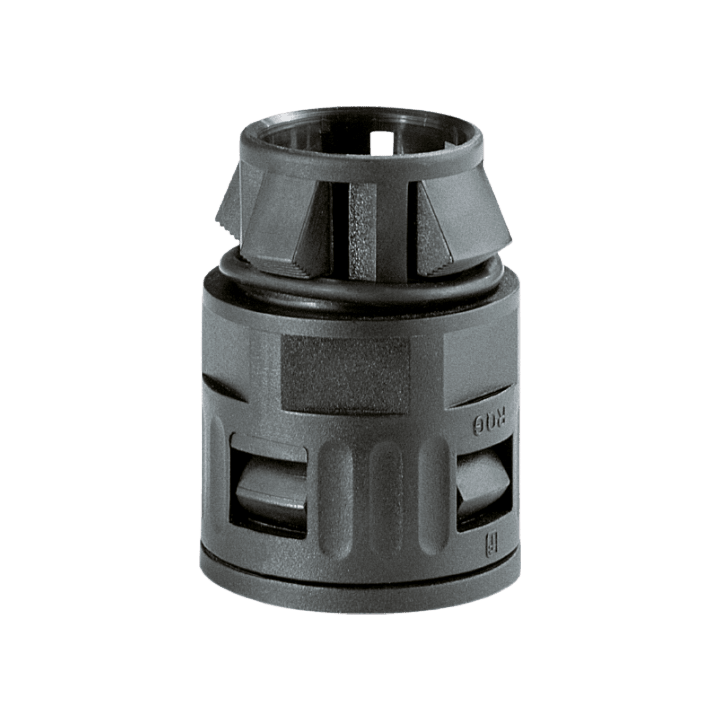 COSMEC - CSM5052-2325N RAC.PASSAPAR. AD28,5 NERO IP66 (FORO M25