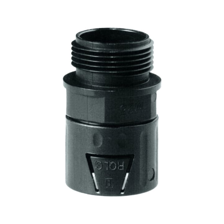 COSMEC - CSM5012L-1420N RACC.DIRITTO ECO M20 AD18,5 NERO IP66