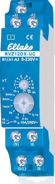 ELTAKO - EAK23001202 ANALOG ADJUSTABLE TIME RELAY WITH FALLBA