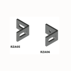 DKC-RAMBLOCK - RMBRZA05 Squadrette di fissaggio universali asola 9x25 mm - asola 9x25 mm, confezione 10 pezzi