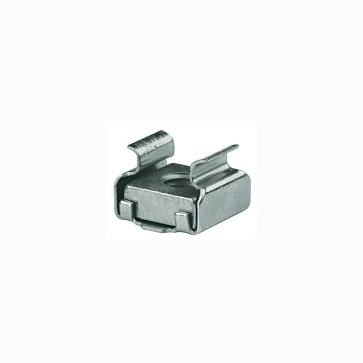 DKC-RAMBLOCK - RMBRZG02 DADO A GABBIA M6 CF.50PZ (FORO 12X12)