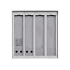 VIMAR SPA - VIWS334 SCATOLA DA PARETE C/CORNICE 4 PLACCHE 3M