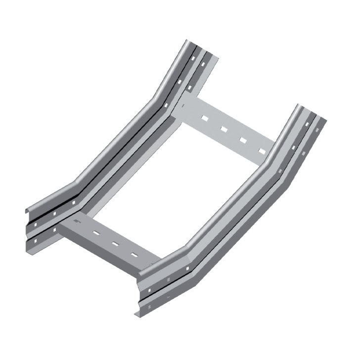 DKC-COMBITECH - SCZWM5646IX4 W5 CURVA SALITA 45? 300X100 R6 SP 1.2 IX