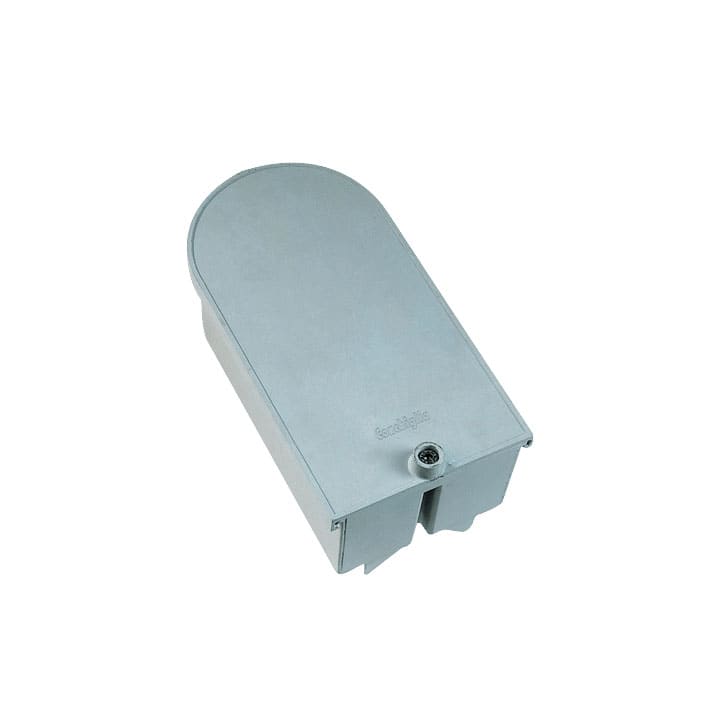 CONCHIGLIA - CON054130034 Serie SCF - Cassetta di derivazione in vetroresina a palo, vuota, dimensioni 327 x 168 mm (AxB)