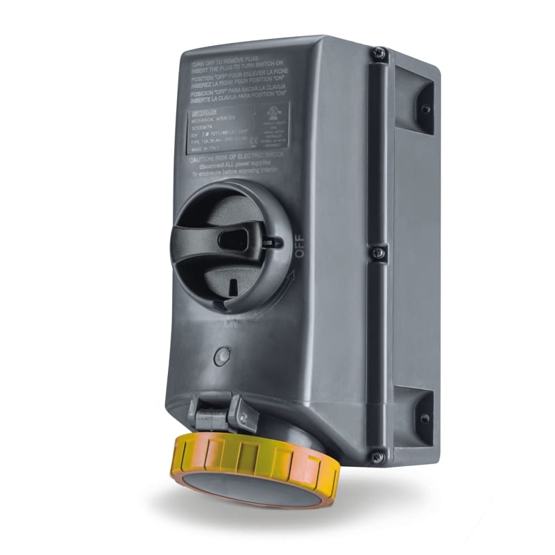 SCAME PARRE SPA - SCASCM320MI4W PRESA INTERBL. 20A 2P 3W 4H