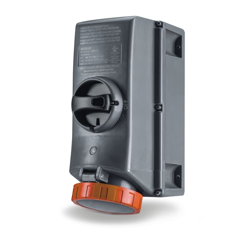 SCAME PARRE SPA - SCASCM420MI12W PRESA INTERBL. 20A 3P 4W 12H
