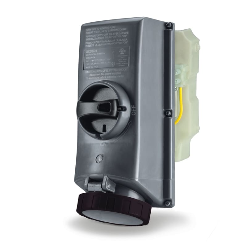 SCAME PARRE SPA - SCASCM530MI5W-NB PRESA INTERBL. 30A 4P 5W 5H