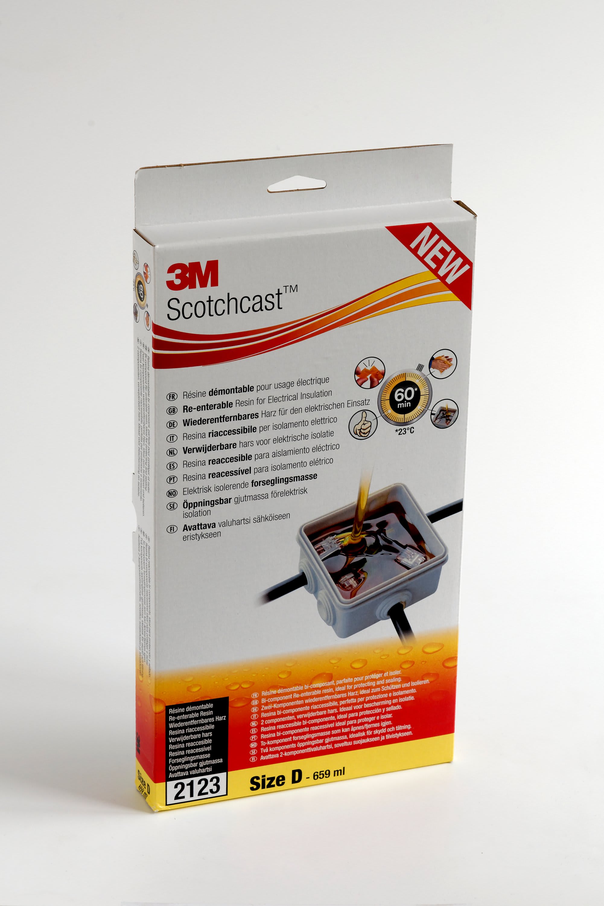 3M ITALIA - 3MI7000031696 SCOTCHCAST 2123C RESINA RIAC