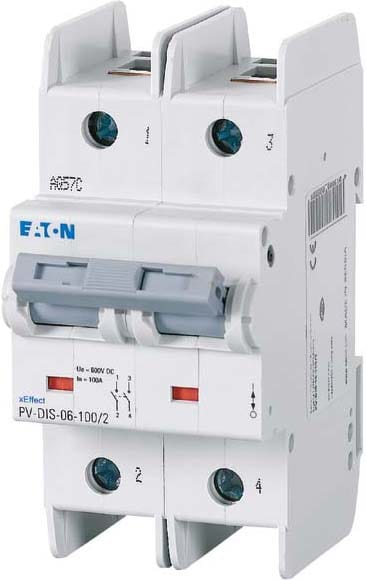 EATON - EAO179256 PV-DIS-06-32/2 SEZ.PV 2P 32A 600VDC A LE