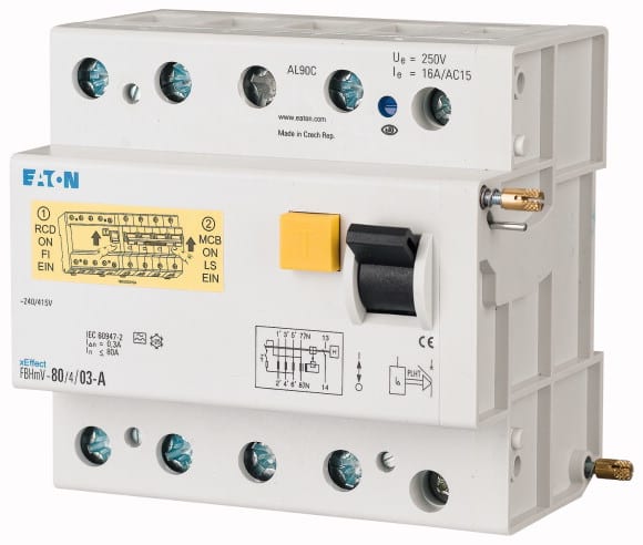 EATON - EAO170130 FBHMV-125/4/003-A BLOCCO DIF 125A 4P 003