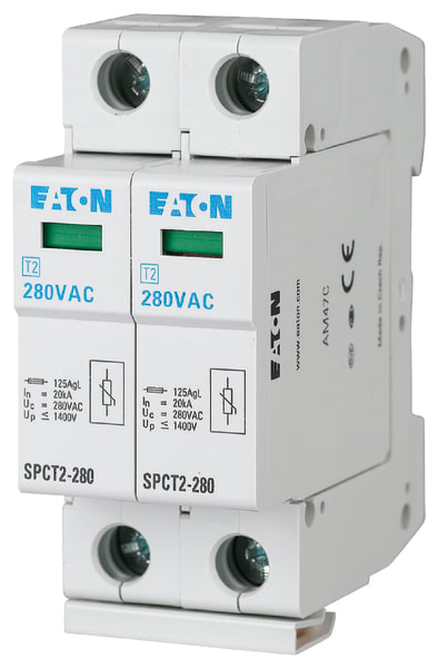 EATON - EAO167599 SPCT2-335/2 SCAR.C 335V 1,6KV 20/40KA 2P