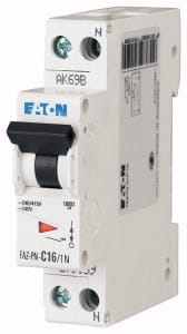 EATON - EAO279149 FAZ-PN-B16/1N INT. MT 6KA 1N 1MOD. 16A B
