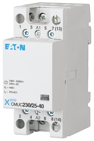 EATON - EAO137403 CMUC230/25-22 CONT. 230V AC/DC 25A 2NA+2