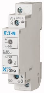 EATON - EAO284928 Z-UDL24 2LED ROSSO O VERDE 24V AC
