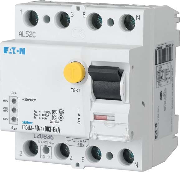 EATON - EAO168637 FRCDM-40/4/03-S/A DIFF.DIGIT. 4P 40A 03-