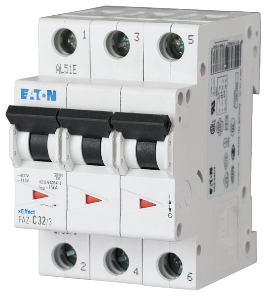EATON - EAO278932 FAZ-Z50/3 INT. MT 15KA 3P Z 50A
