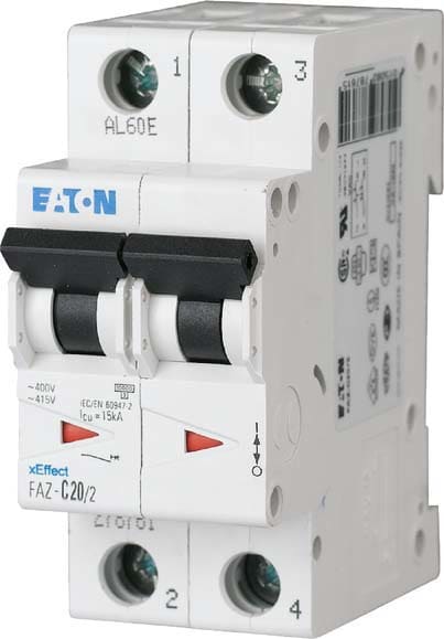 EATON - EAO278729 FAZ-B8/2 INT. MT 10KA 2P B 8A