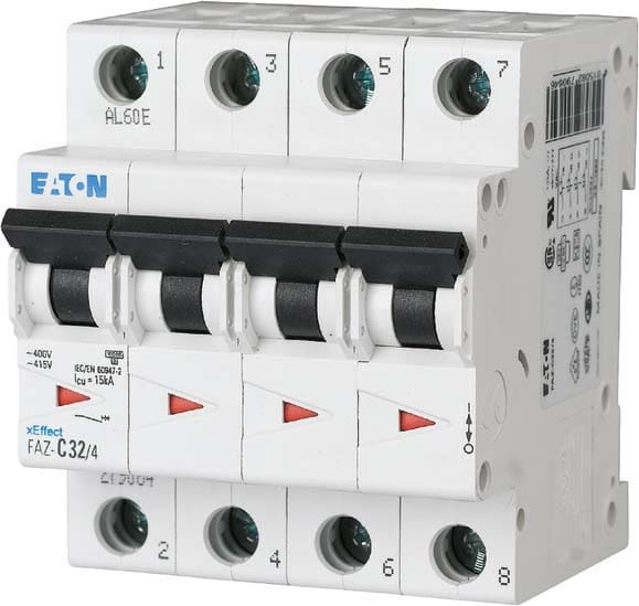 EATON - EAO279104 FAZ-K50/4 INT. MT 15KA 4P K 50A