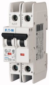 EATON - EAO102161 FAZ-C3/2-NA INT.AUT. UL/CSA 2P 3A C 10KA