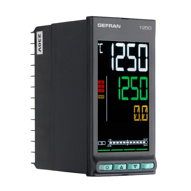 GEFRAN SPA - GEFF060852 Programmatore e Regolatore PID, 1/8 DIN