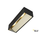 SLV ITALIA SRL - SLV1002928 LOGS IN L, INDOOR LED, PARETE, NERO/ORO,