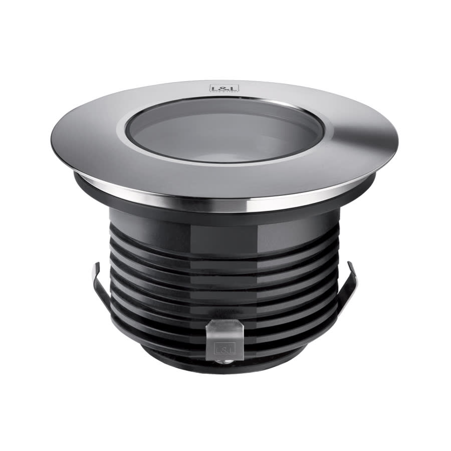 L&L LUCE E LIGHT - L&LSY54001FMI SMOOTHY5.4 HC 24VDC 10W 2700K 21 INOX