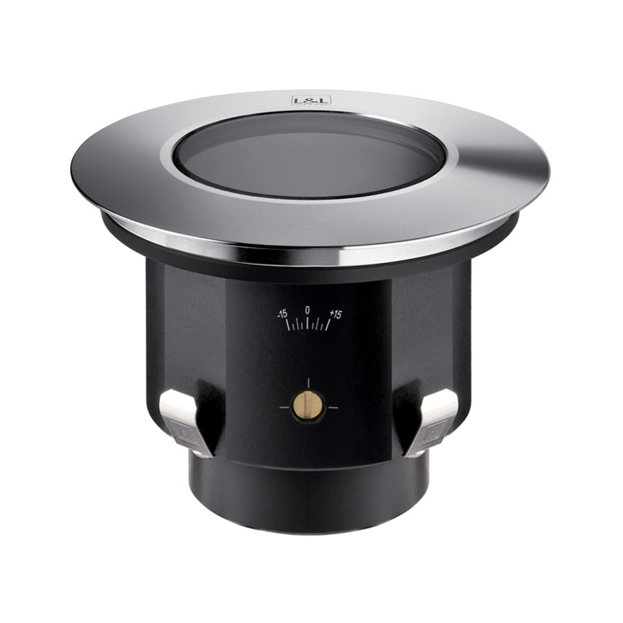 L&L LUCE E LIGHT - L&LSY560205VI SMOOTHY 5.6 24VDC 7W 3000K 8 INOX