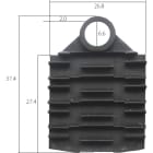 MAYFLEX UK LIMITED - EXL202-106 EXCEL ENBEAM SPLICE HOLDER 8 SPLICES