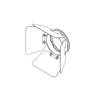 NOVALUX SRL - NOX104043.02 ALETTE SAGOM. GHOST/SPYGLASS D=72 NER