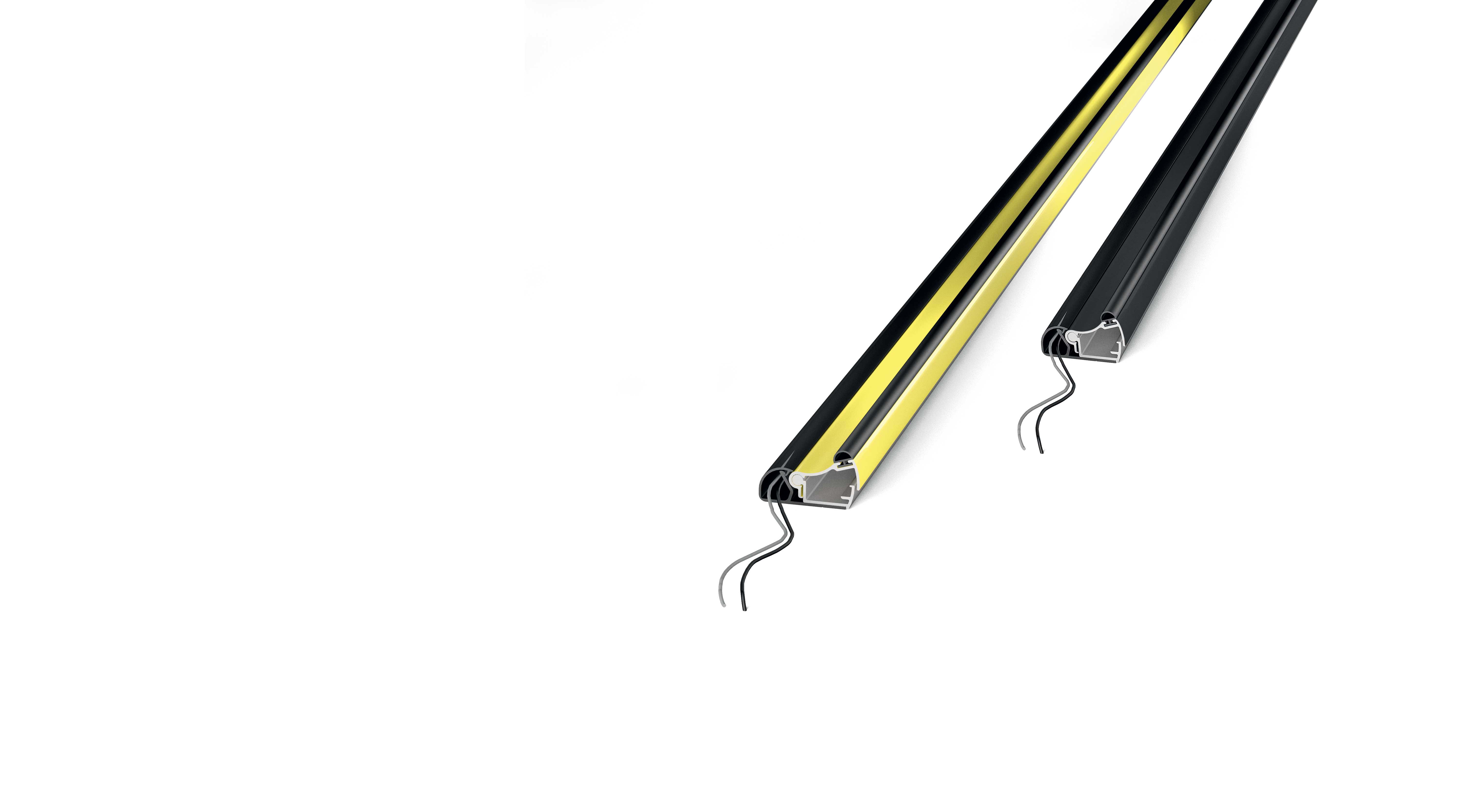 C.C.E. COSTRUZIONI - UCCCESTPR00Y01200A COSTA STOP PROTO GIALLO/NERA LUNGHEZZA 1