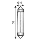 WIMEX - WIM4102994 SIL. SV 6X31 24V 3W