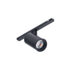 NOVALUX SPA - NOX108504.02 MIR SPOT 48V: Faretto 48V in lega di alluminio pressofuso verniciato, provvisto di riflettore satinato nero in polimero tecnico, completo di adattator