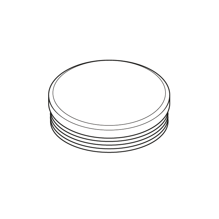 LOMBARDO - LOMLB1100081 TAPPO PALO STILL BIANCO