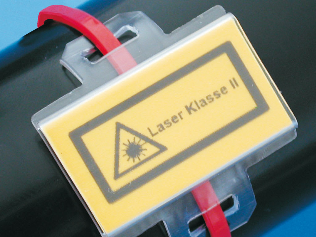 CEMBRE SPA - CEM47051N TARGH.MG-TAP VERDE 15X27 X CAVI/COMPON.