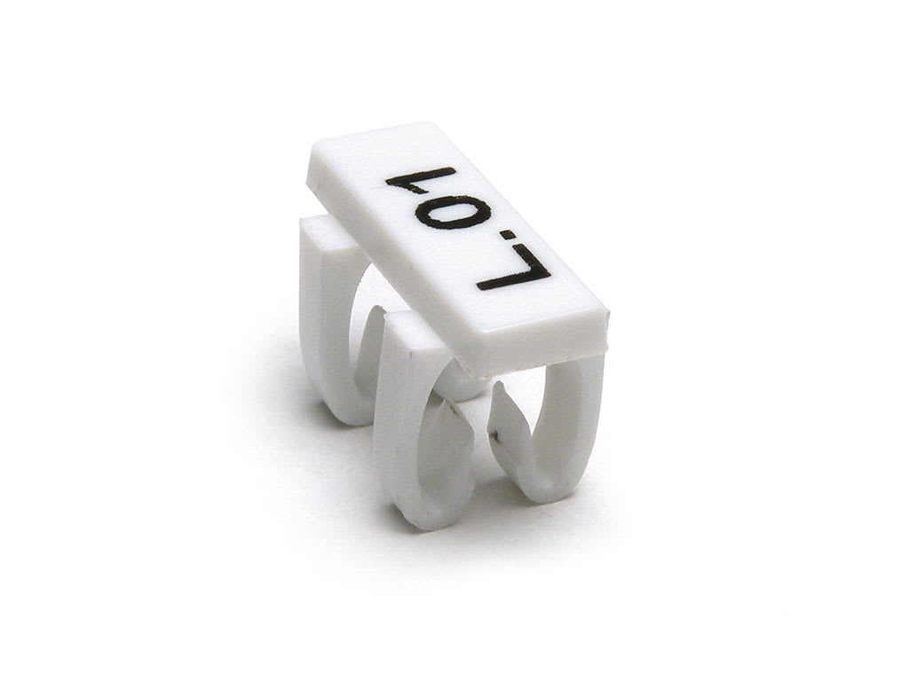 CEMBRE SPA - CEM40491 TARGH.SEGNACAVO MG-TDMO-02 4X16 BIANCO