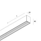 NOVALUX SRL - NOX107020.01 TEK: LED 50W 4K BI L=1693 BW C/T