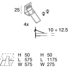 NOVALUX SRL - NOX16215.99 THE PANEL: KIT MOLLE INC.CART.600/1200