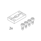 NOVALUX SPA - NOX16232.96 Kit di giunzione per The Panel 2.
