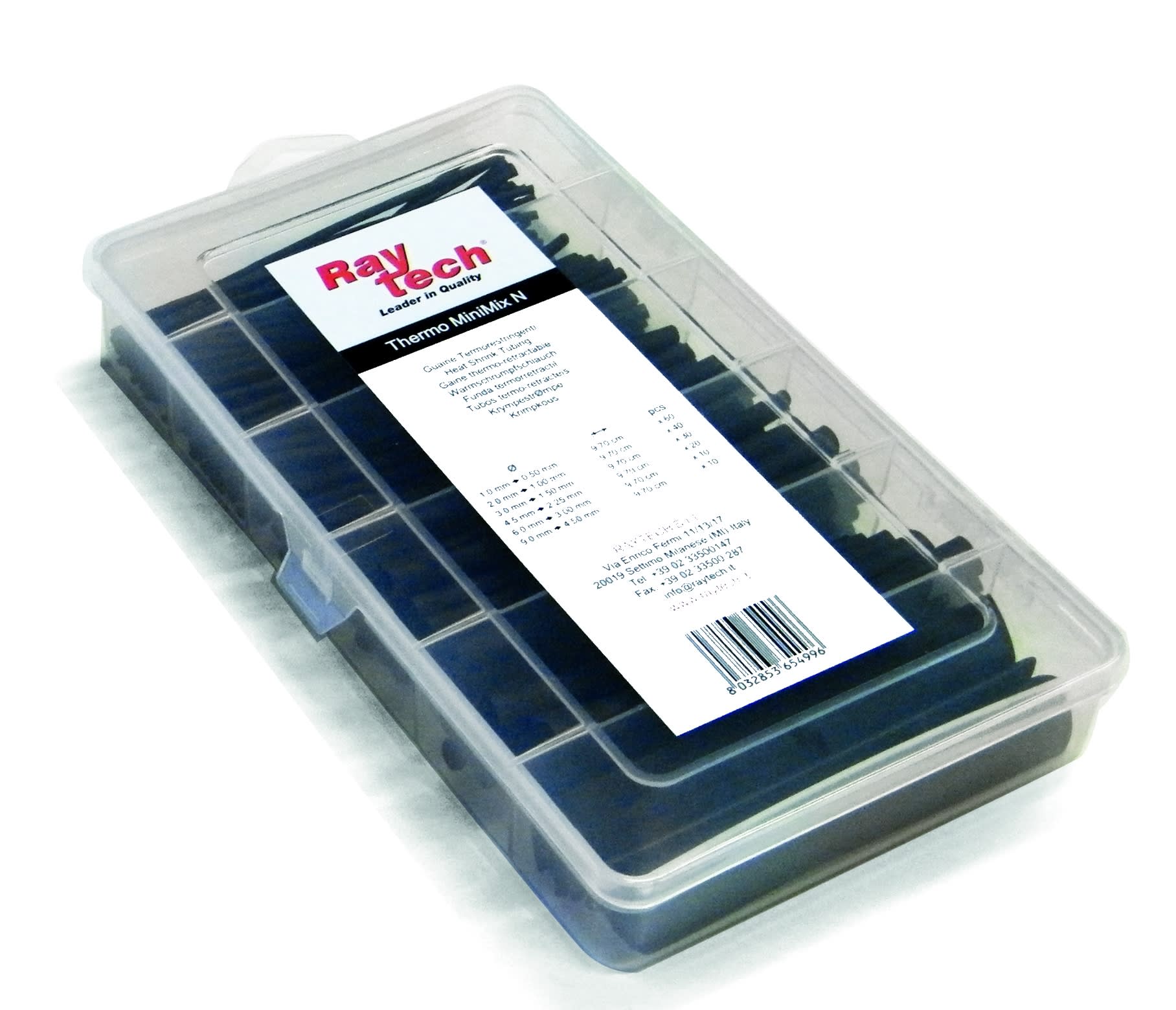 RAYTECH SRL - RYTTHERMOMIN-N THERMO MINIMIX-N KIT GUAINE TERMO NERO