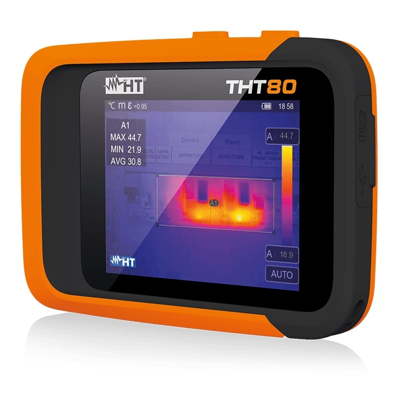 HT ITALIA SRL - HTIHN000080 THT80 TERMOCAMERA 120X90PXL TEMP. 550°C