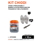 ELEMATIC SPIT - ITPKITCHIODI CHIODO A PERCUSSIONE ACCIAIO 18 MM