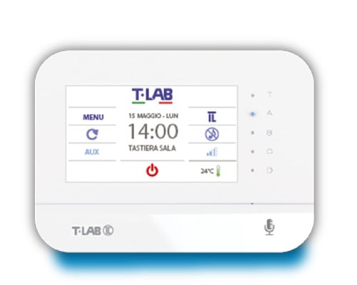 AUTOMA SRL ( T- LAB) - TBLQ-TOCK TASTIERA TOUCH 4.3? AUDIO/BUS485/PROXY R