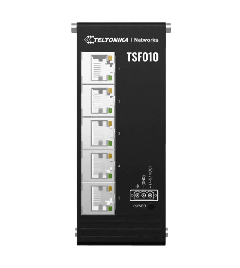 TELTONIKA NETWORKS - TTKTSF010000001 TSF010 FLAT  SWITCH 5 X 100 PORTS PROFIN
