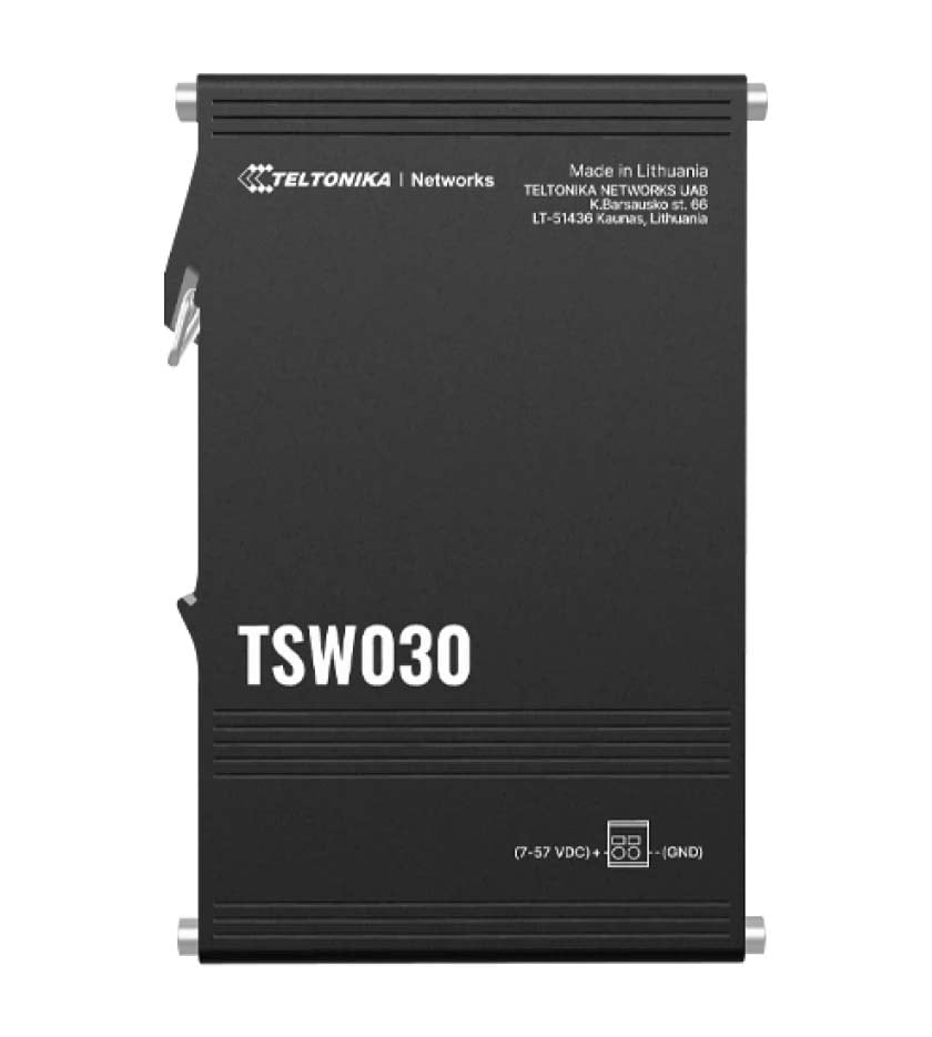 TELTONIKA NETWORKS - TTKTSW040000000 TSW040 POE+ SWITCH 8 10/100 PORTS